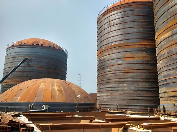 桥头镇焦粉钢板仓